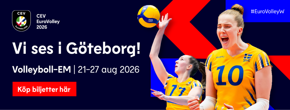 Biljetter Volleyboll-EM Göteborg
